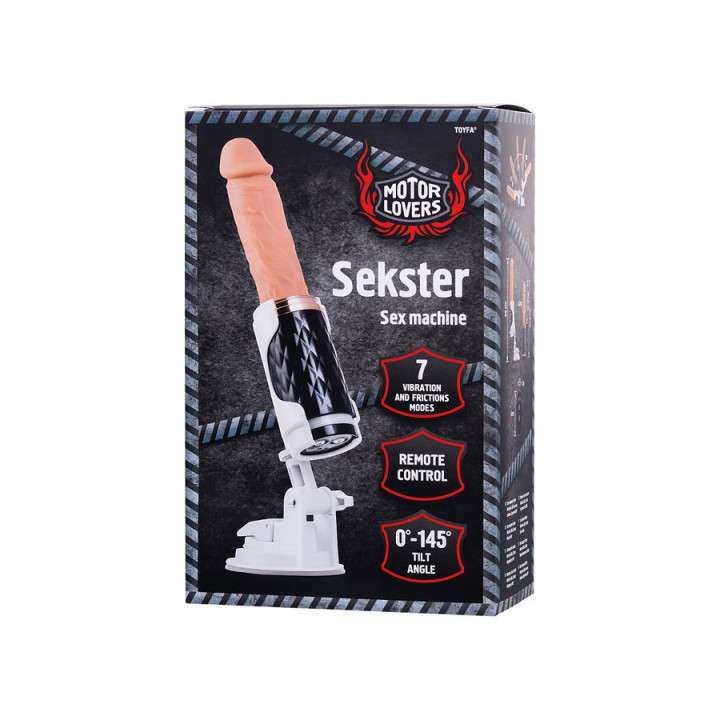 Sekster ventouse Fucking machine USB télécommande