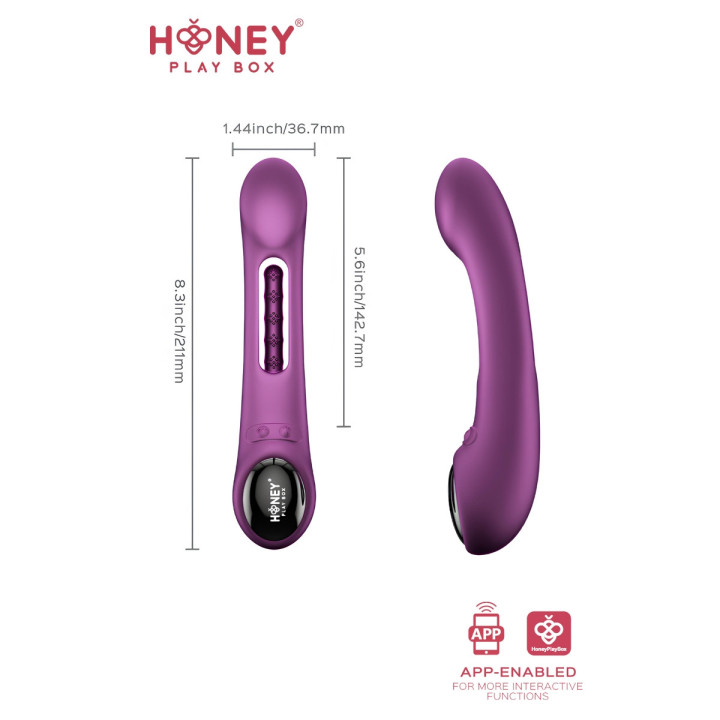 Tempo vibromasseur tapping finger connecté