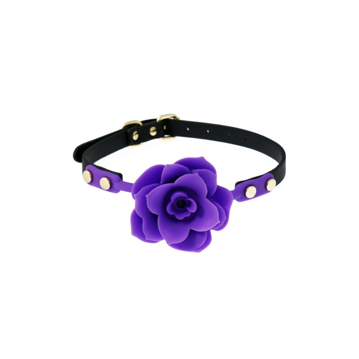 Bâillon boule fleur