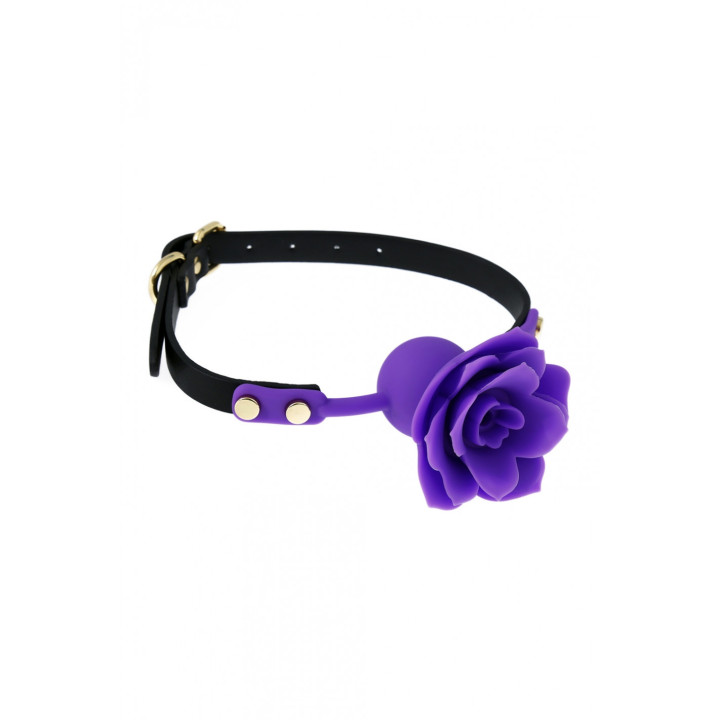 Bâillon boule fleur