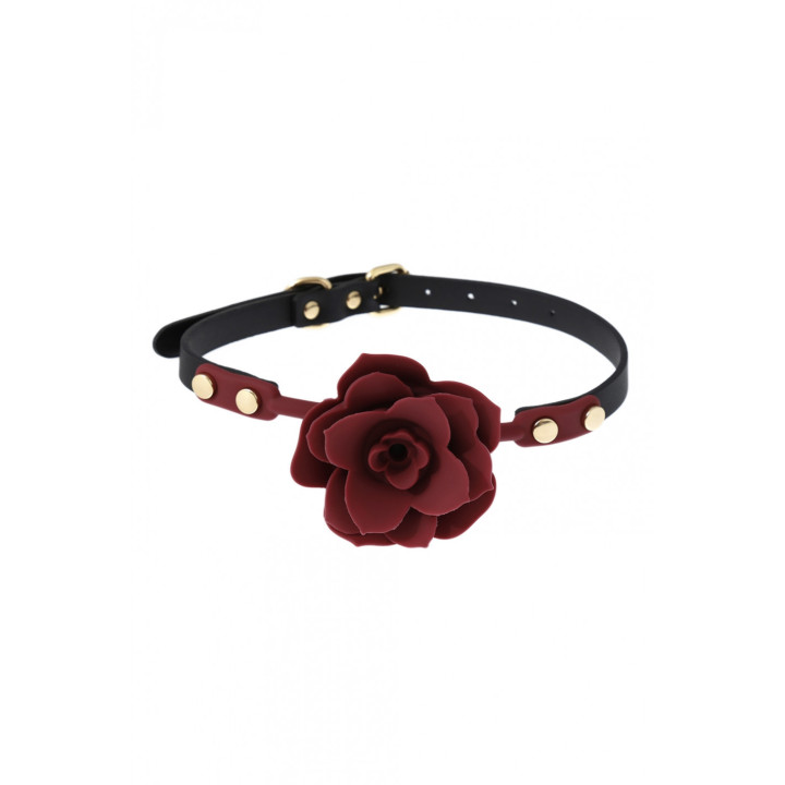 Bâillon boule fleur
