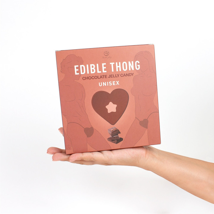 String coeur jelly comestible Chocolat unise