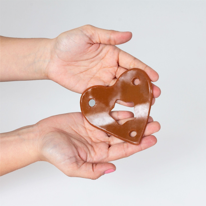 String coeur jelly comestible Chocolat unise