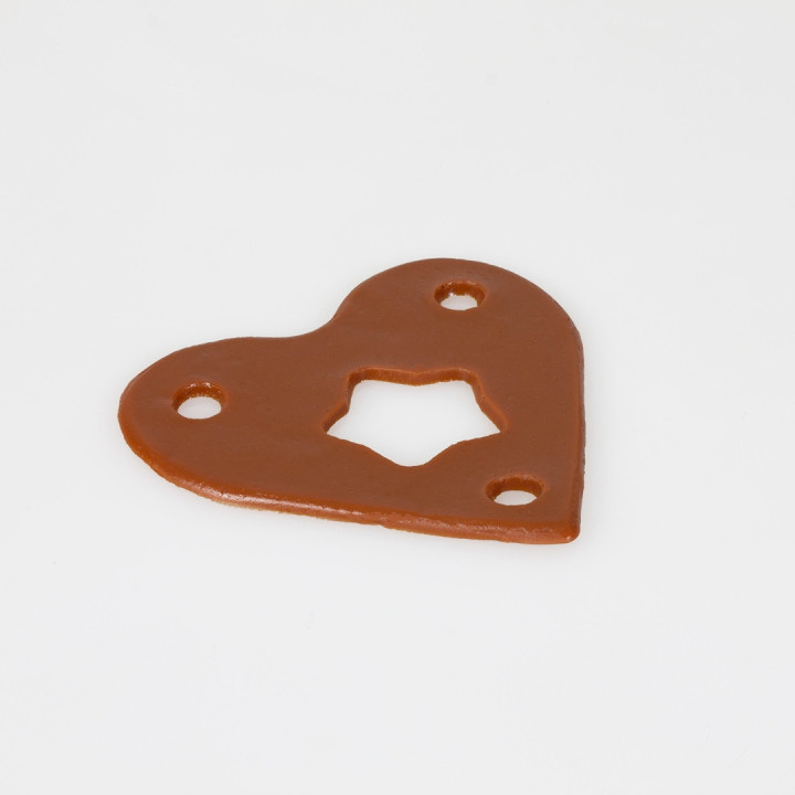 String coeur jelly comestible Chocolat unise
