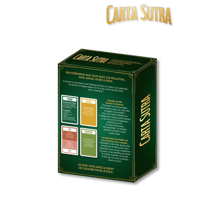 Jeux de rôle" jeu de 220 cartes pour le couple