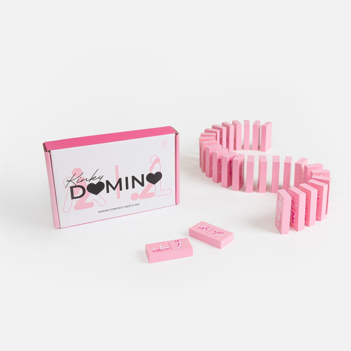 Kinky jeu Dominos coquins en bois
