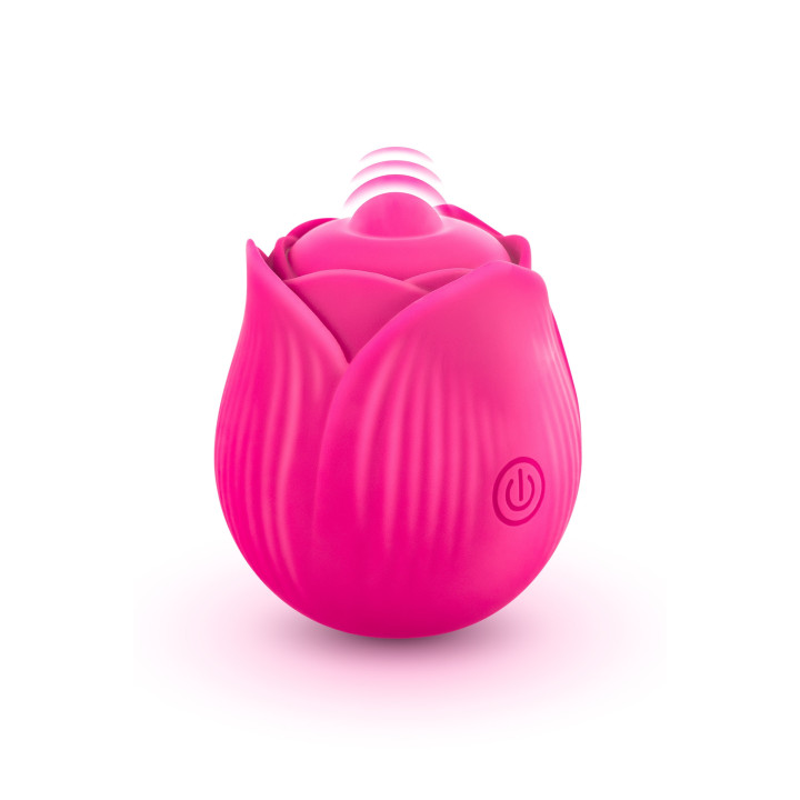 Rosy Stimulateur clitoridien rose à tapotements