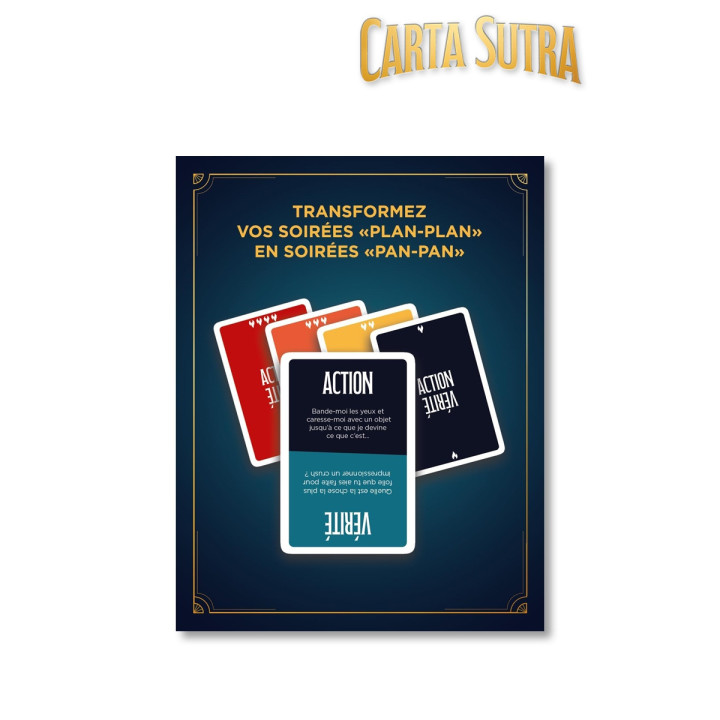 Action ou Vérité" jeu de 220 cartes pour le couple !!!