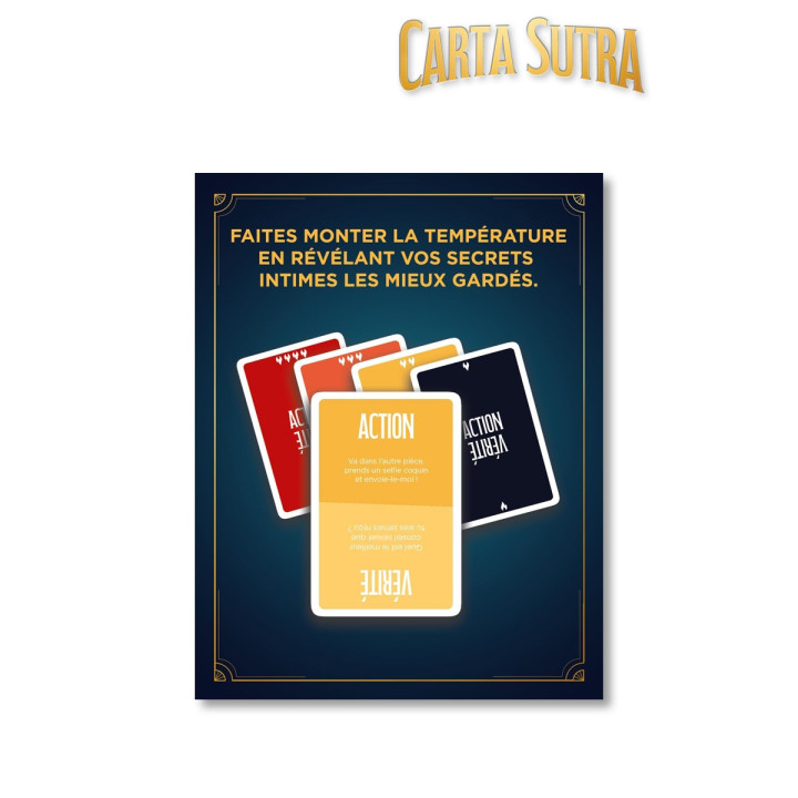 Action ou Vérité" jeu de 220 cartes pour le couple !!!