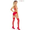 Hard Chic ensemble soutien gorge Slip wetlook rouge