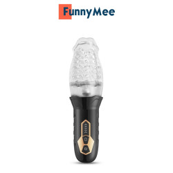 Spinning Machine Masturbateur vibrant et rotatif USB