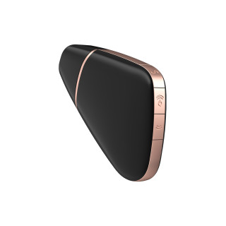 Love Triangle Connecté Stimulateur clitoris par ondes vibrations Noir