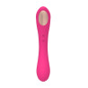 QUIVER Rose Stimulateur Clitoridien et vaginal USB à DOUBLE Stimulation par Succion ou Vibration
