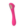 QUIVER Rose Stimulateur Clitoridien et vaginal USB à DOUBLE Stimulation par Succion ou Vibration
