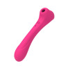 QUIVER Rose Stimulateur Clitoridien et vaginal USB à DOUBLE Stimulation par Succion ou Vibration