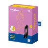 Stimulateur noir clitoris pour doigt USB