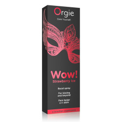 WOW Fraise Ice Spray bucal sexe oral