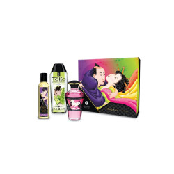 Coffret Fruity Kisses massage et lubrifiant gourmand