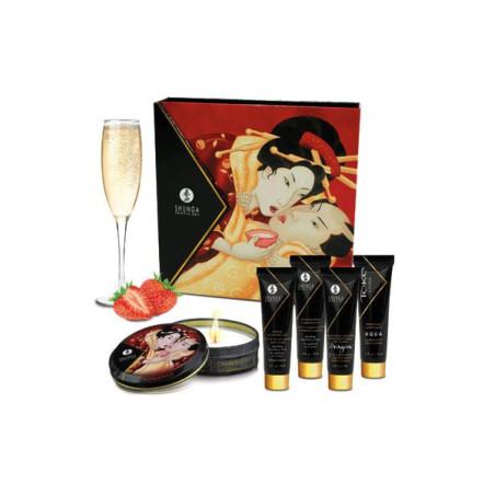 Coffret Secret de Geisha Fraise Vin pétillant