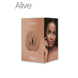 Emma Masturbateur réaliste peau foncé taille réelle Vagin