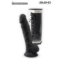 Gode Ventouse Réaliste  "Thermo Réactive