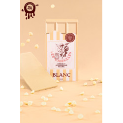 Tablette chocolat aphrodisiaque • Blanc 100g