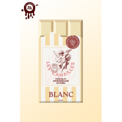 Tablette chocolat aphrodisiaque • Blanc 100g