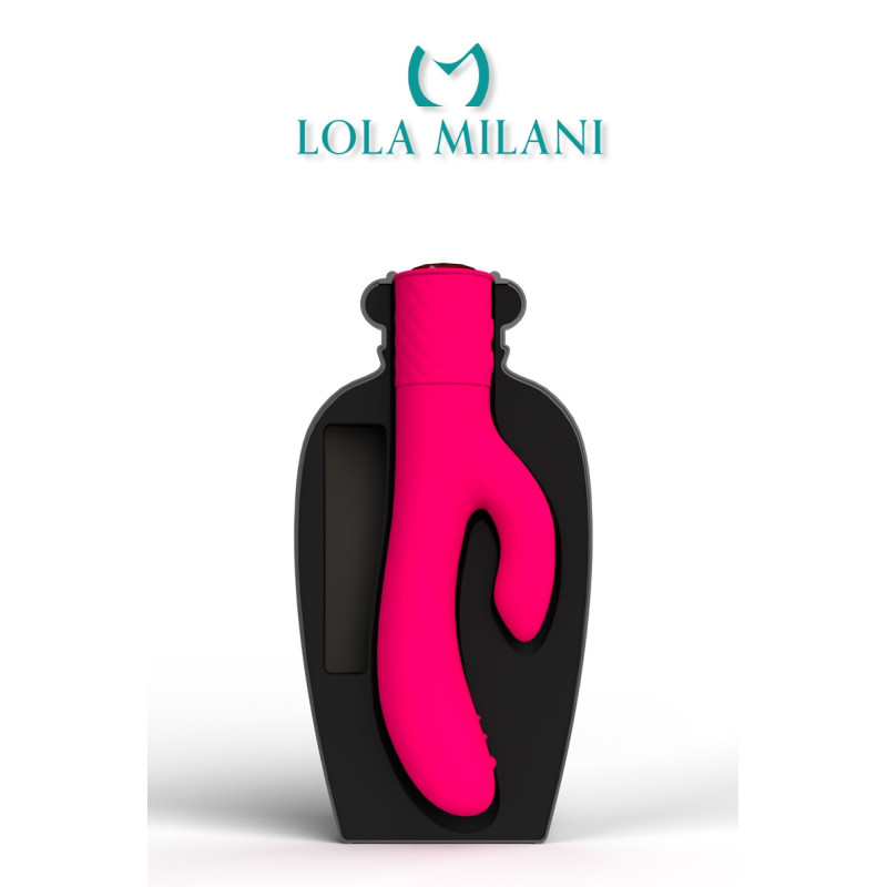 Rabbit Mystique fushia USB double charge