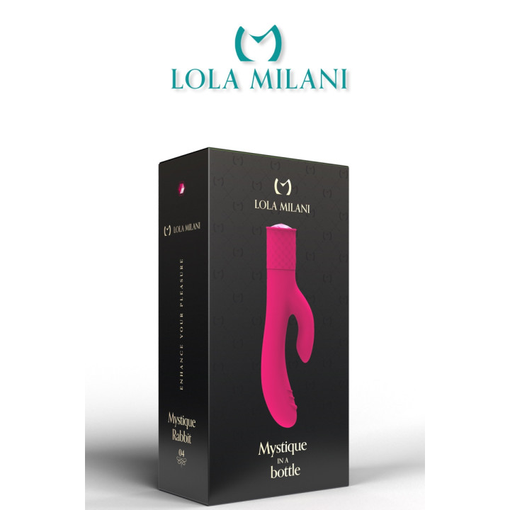 Rabbit Mystique fushia USB double charge