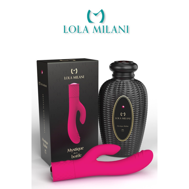 Rabbit Mystique fushia USB double charge