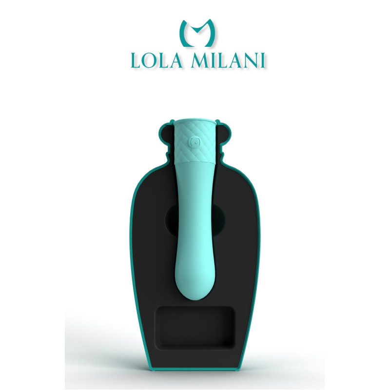Vibro stimulateur Mystique turquoise USB double charge