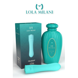 Vibro stimulateur Mystique turquoise USB double charge