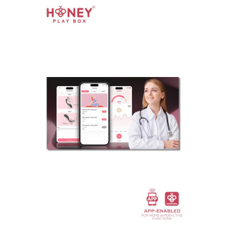 Puff/Aira Boule vibrante gonflable Kegel périnée connectée smartphone USB