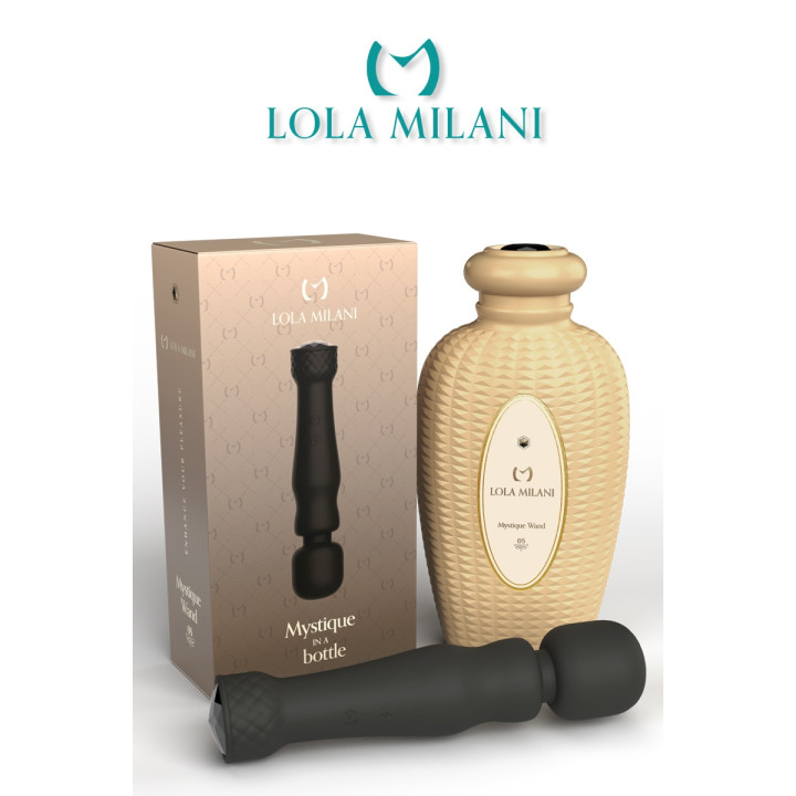 Wand Mystique noir USB double charge