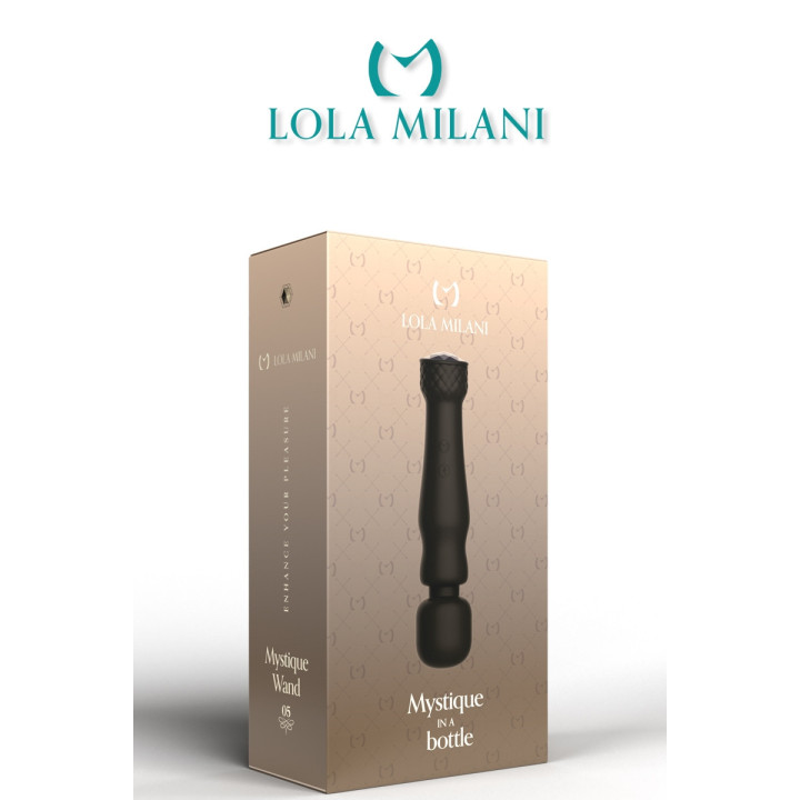 Wand Mystique noir USB double charge