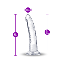 Lust N'Thrush Gode Ventouse droit Jelly Transparent 7