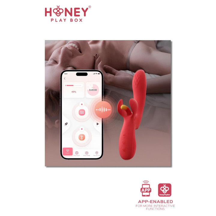 Fortexa Rabbit tapping clitoris connecté smartphone USB