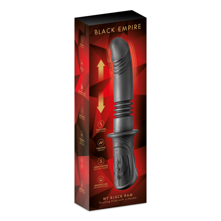 My Black Vibromasseur va et vient USB