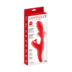 Joyfully rouge Rabbit Vibro tapotements Point G USB