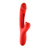 Joyfully rouge Rabbit Vibro tapotements Point G USB