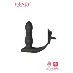 Cyrus vibe rebond stimulateur prostate anneau connecté smartphone USB