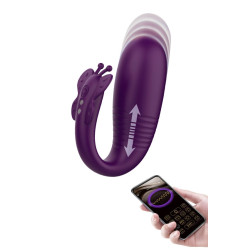 Klay violet Oeuf vibrant vibrant va et vient Android USB