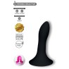 Harnais ceinture Glossy noir pour gode ventouse