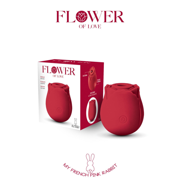 Bouton de Rose stimulateur clitoris succion