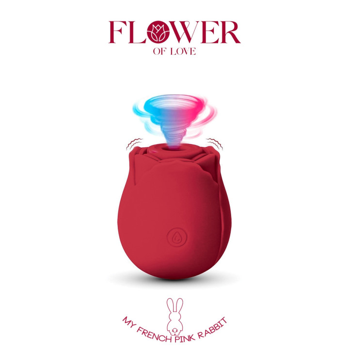 Bouton de Rose stimulateur clitoris succion