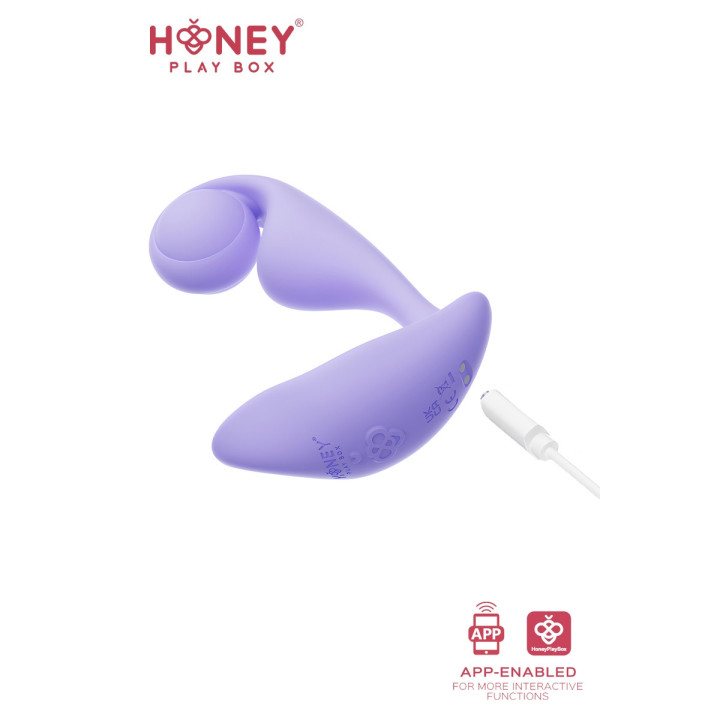 Trill Stimulateur Point G et clitoris connecté smartphone USB