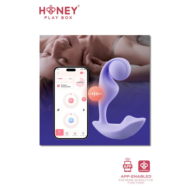 Trill Stimulateur Point G et clitoris connecté smartphone USB